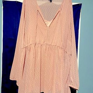 Blush-Clip-Dot-Tie-Babydoll
